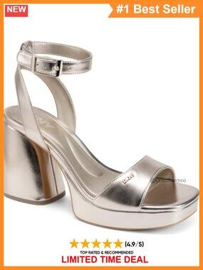 Ankle Strap Block Heel Pump Closed Toe Pull On